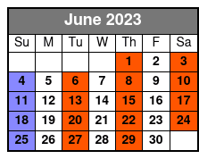 Who Dunnit Hoedown Dinner Show June Schedule