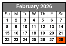 Who Dunnit Hoedown Dinner Show February Schedule