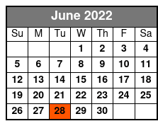 Credence Coolwater Revue June Schedule
