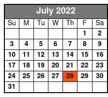 Ric Steel July Schedule