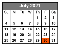 Doo Wop & The Drifters July Schedule