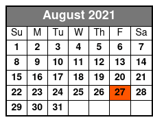 Doo Wop & The Drifters August Schedule