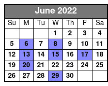 Dean Z The Ultimate Elvis June Schedule