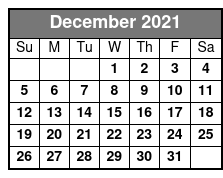 ReVibe Dinner Show December Schedule