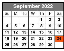 Funny Farm Dinner Feud September Schedule