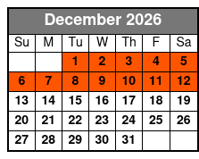 Presleys' Country Jubilee December Schedule