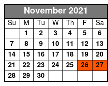 The Simon & Garfunkel Story Mezzanine Seating November Schedule