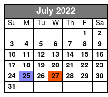 Terry Bradshaw Live July Schedule