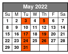 Milsap - Almost Like a Song May Schedule