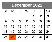 A Christmas Story Dinner Show December Schedule