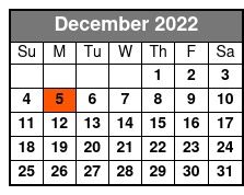 Rick McEwen Presents The Gambler December Schedule