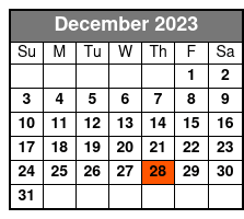 Awesome 80s December Schedule