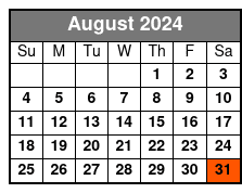 Awesome 80s August Schedule