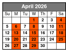  Awesome 80s April Schedule