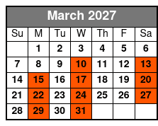  Awesome 80s March Schedule