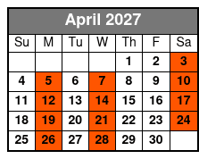  Awesome 80s April Schedule