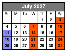  Awesome 80s July Schedule