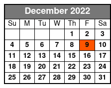 British Invasion December Schedule