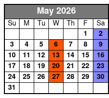 British Invasion May Schedule