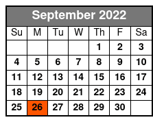 Soft Rock of the 80's September Schedule