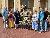 Family Outside of Noah the Musical at Sight and Sound Theatres Branson