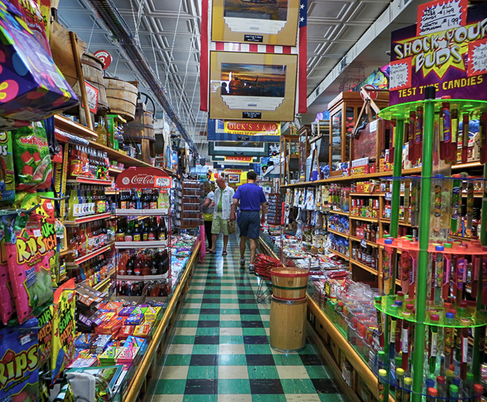 Dick's Five and Dime in Historic Downtown Branson, MO