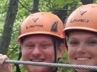 Group Zipping at Shepherd of the Hills Zipline Canopy Tours
