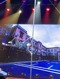 Amazing Acrobats Of Shanghai featuring Shanghai Circus - pole acrobatics.