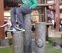 We could have spent most of the day here. There was so much to do and all 3 of my children had a blast! They are ages 11, 6 and 1. My other half and I enjoyed climbing as well! Definitely fun for all! XYZDanielle Valentine - Nashville, IL