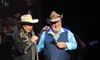 On Stage Together at the Mickey Gilley and Johnny Lee Urban Cowboy Reunion Show