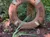 A weathered lifebuoy labeled