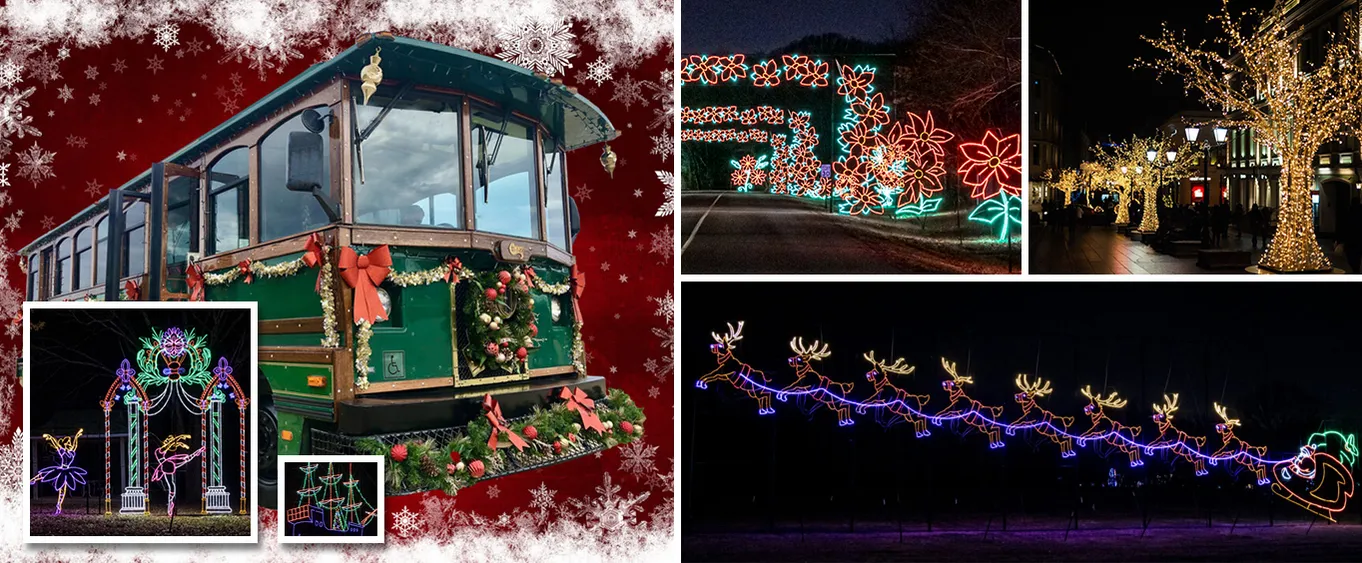 Branson Christmas Lights Trolley Tour