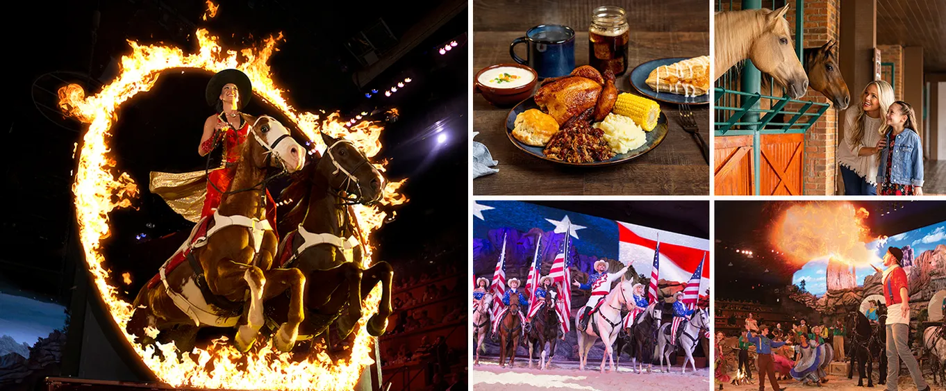 Dolly Parton's Stampede Dinner & Show Branson Tickets, Menu, Schedule