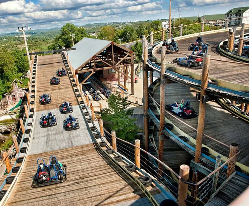 The Track Branson MO Family Fun Parks: Ride Branson Go Karts!