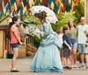 The image showcases a vibrant theme park scene with a roller coaster ride various attractions and a sign celebrating Americas 250th birthday featuring Thunderation - The Final Season