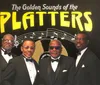 Four men in tuxedos stand in front of a backdrop featuring the phrase The Golden Sounds of the Platters