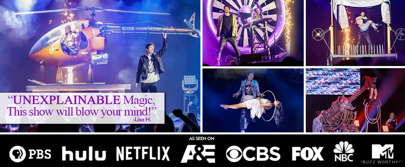 Reza Branson Edge of Illusion Magic Show