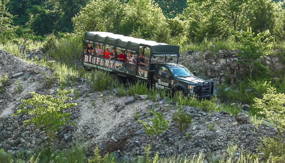 Safari Vehicle Off Roading