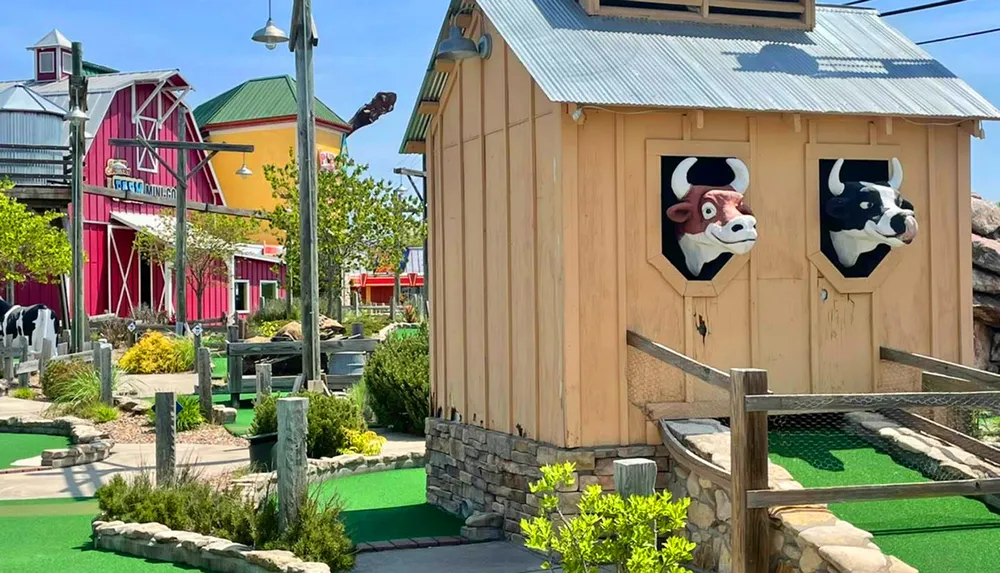 Farm Themed Mini Golf