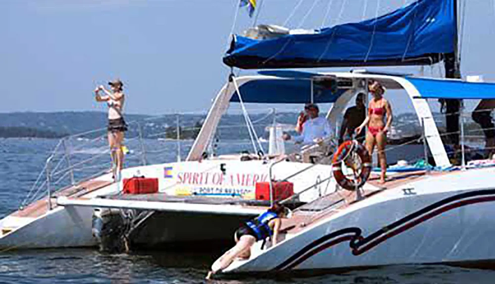 Guests on the Boats