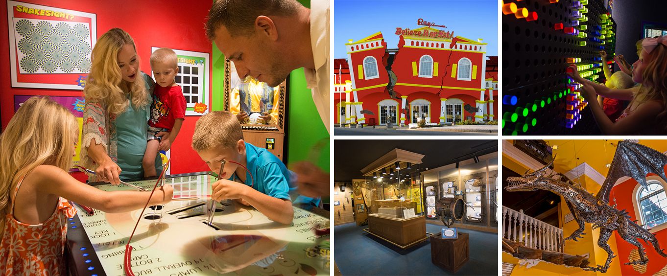 Ripley's Believe It or Not Museum Collage