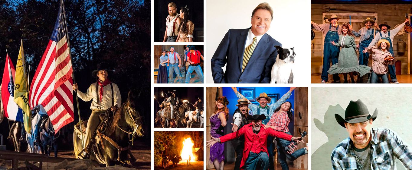 Shepherd of the Hills Shows Collage