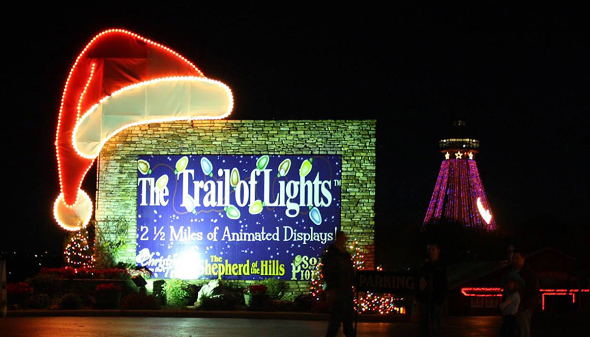 Trail of Lights Photo