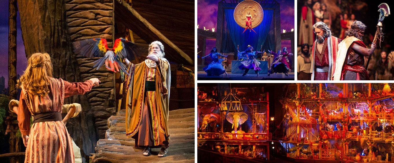 Noah The Musical at Sight & Sound Theatres Branson Collage