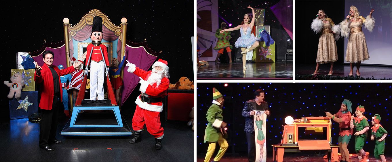 Hamners' Unbelievable Family Variety Shows Christmas Collage