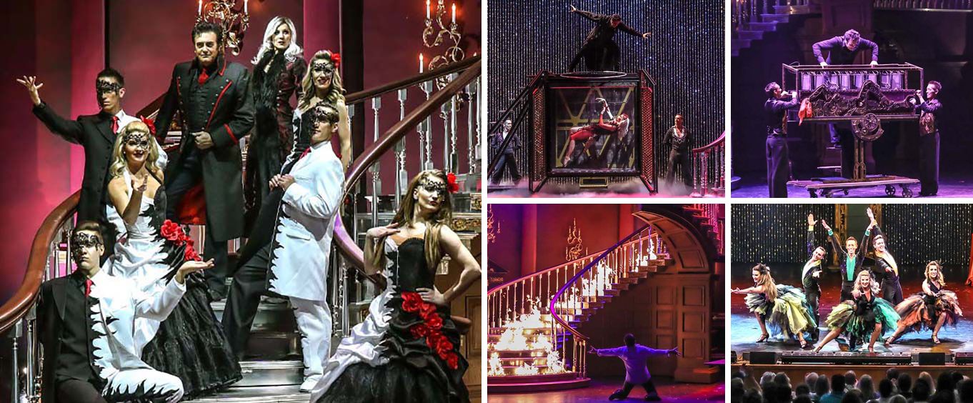 Rick Thomas Illusionist and Magic Show Collage