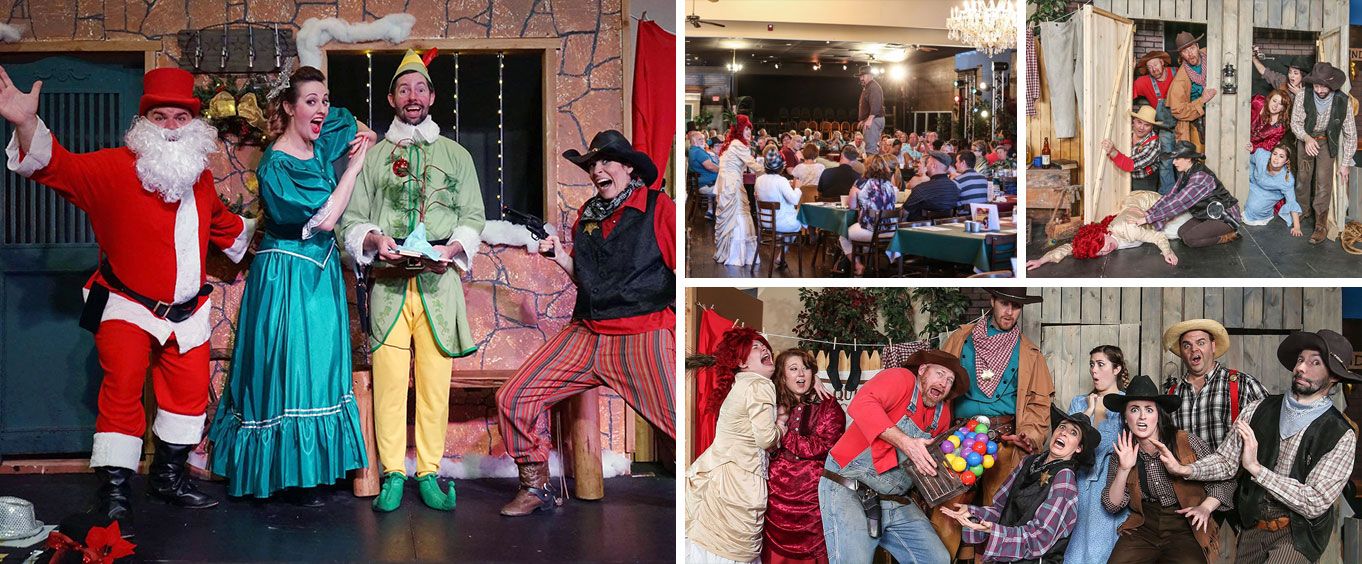Branson's Murder Mystery Dinner Show Collage
