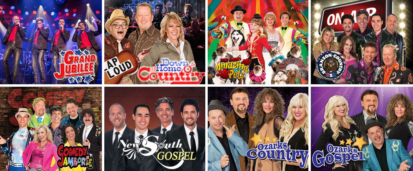 Grand Country Music Hall Collage